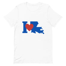 Load image into Gallery viewer, I Love Louisiana Classic - Short-Sleeve Unisex T-Shirt