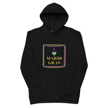 Load image into Gallery viewer, Mardi Gras Love Unisex Hoodie
