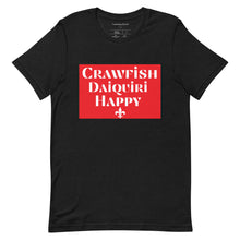 Load image into Gallery viewer, Crawfish, Daiquiri, Happy Short-Sleeve Unisex T-Shirt
