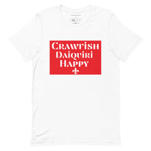 Load image into Gallery viewer, Crawfish, Daiquiri, Happy Short-Sleeve Unisex T-Shirt
