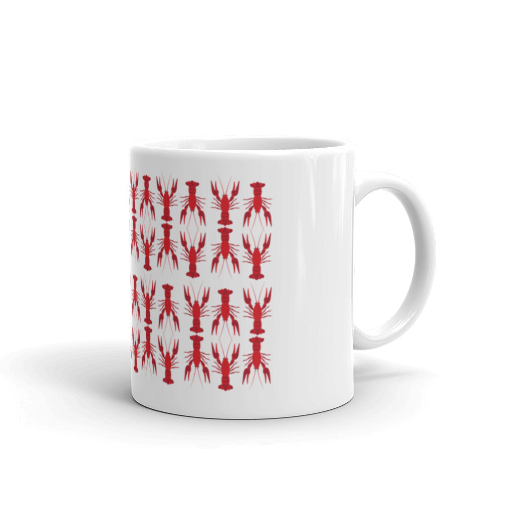 Crawfish White Glossy Mug